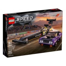 LEGO Speed Champions 76904 Mopar Dodge//SRT Top Fuel Dragster and 1970 Dodge Challenger T/A
